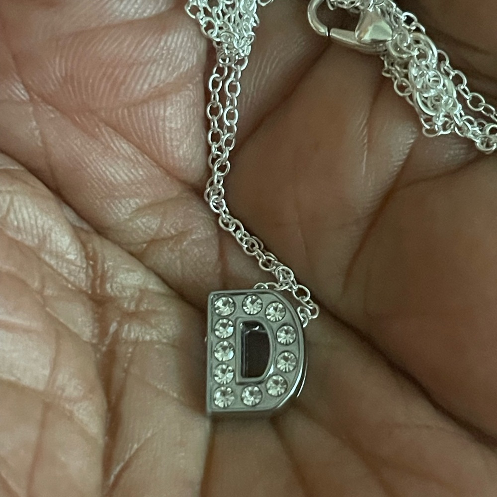 Necklace Charm Initial Pendant (“D”) - Picture 4 of 4